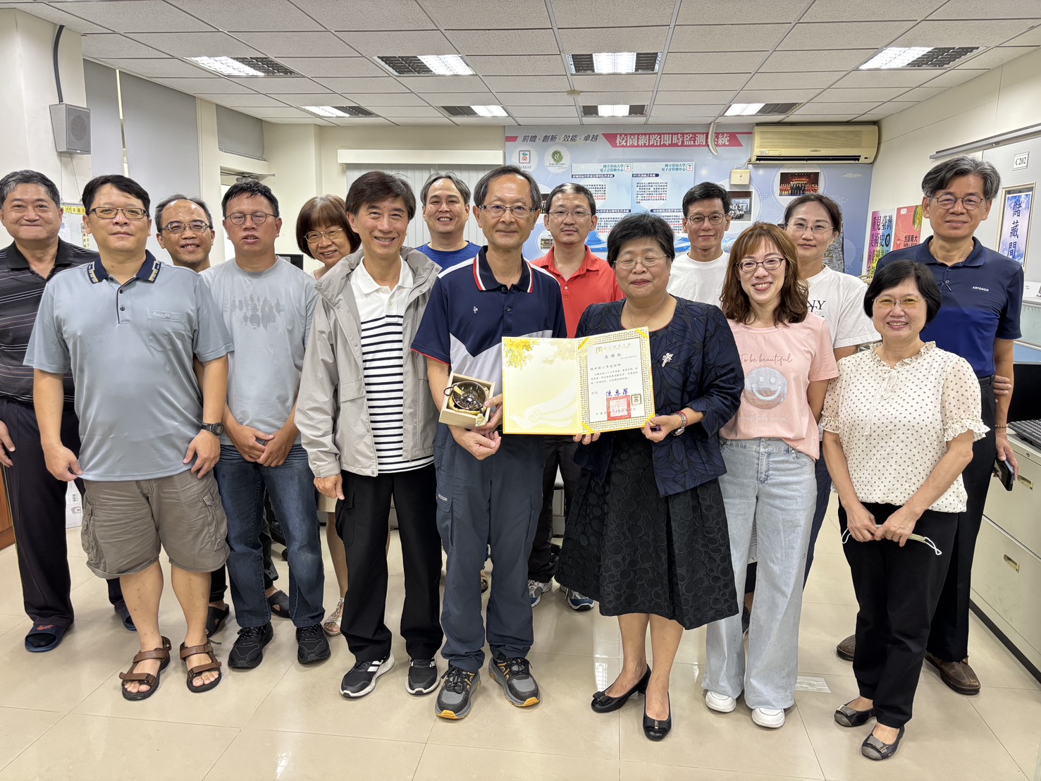 圖資處楊世銘技術師 榮退114．06．06