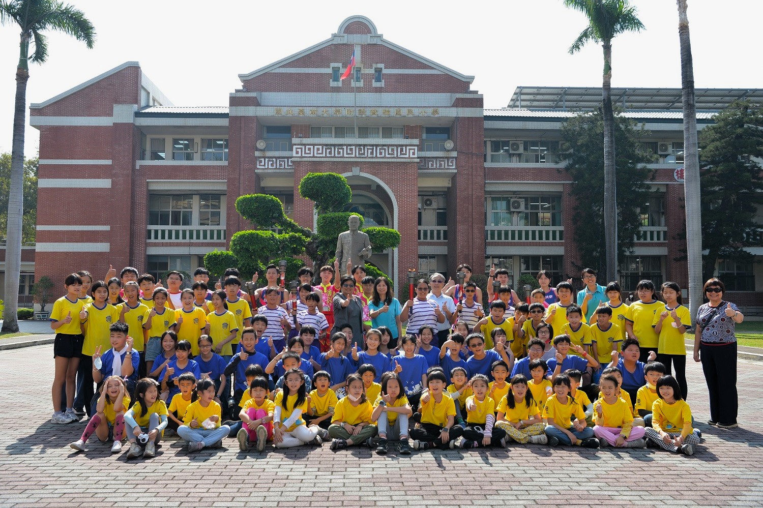 國立臺南125週年校慶迎聖火